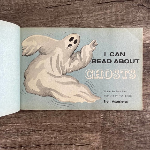 I CAN READ ABOUT GHOSTS by  ERICA FROST | TROLL ASSOCIATES [ VINTAGE 1975 ] - Picture 3 of 8